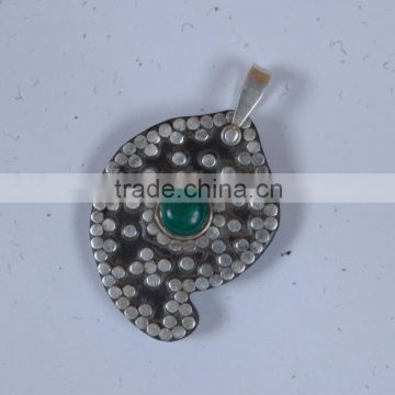 falak gems antique design handmade silver pendants