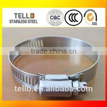 316L stainless steel 12.7mm Band Width American Hose Type Clamp