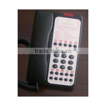 Hotel telephone for guestroom (1 line or 2 lines)