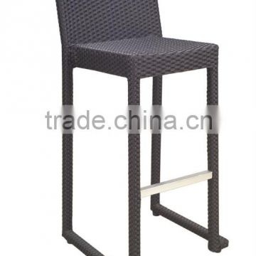 Aluminium and PE Rattan high bar or Restaurant chair MB2928