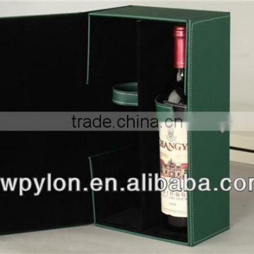 green wine box