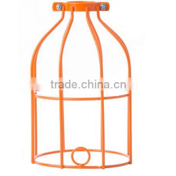 Hot Orange light bulb cage