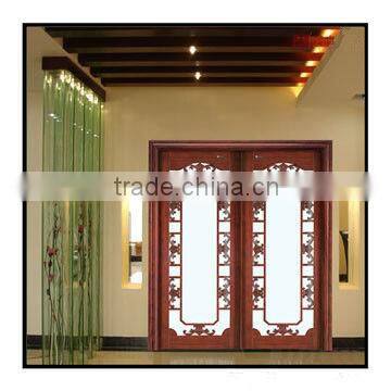 Luxury solid wood painted door entry door bedroom door white color