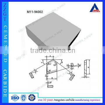 tungsten carbide tips manufacturer cemented carbide coal mining bits M11 type