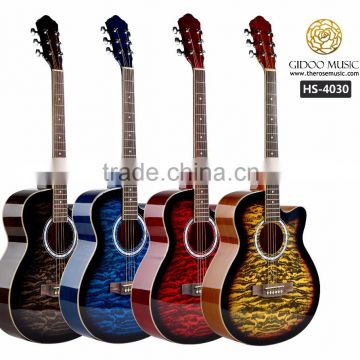 New desgin musical instrument guitar with reasonable guitar prices made in China HS4030