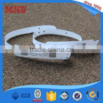 MDPW06 13.56mhz MF1k s50 rfid wristband/ passive rfid wristband manufacturer