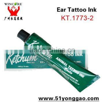 140g Green Animal Tattoo Ink for Veterinary Animal Tattoo Ink