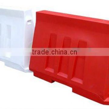 plastic water barrier,road safety barrier,made by rotomolded