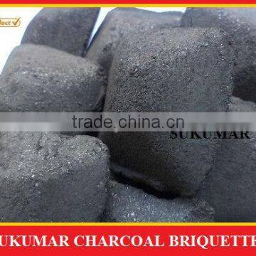 High Quality Pillow Shaped Coconut Shell char Briquettes