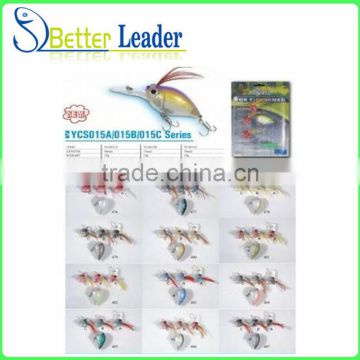 High quality and fair price! Jigging lure Jig head wobbler for YCS015