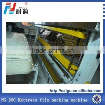 labor and time saving mattress film packing machine