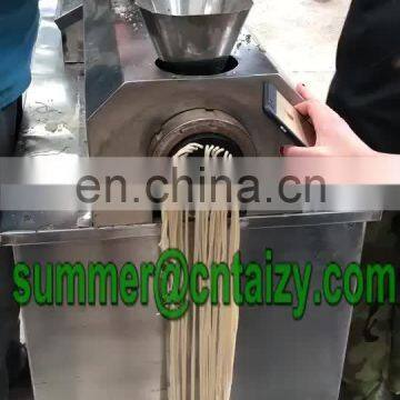 Nutrition hollow noodle making machine cold noodles making machine Meat stuffing noodles maker
