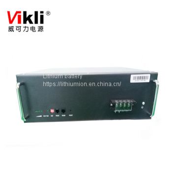 solar battery rechargeable Lithium 48V 50AH lifepo4 battery pack for ups power