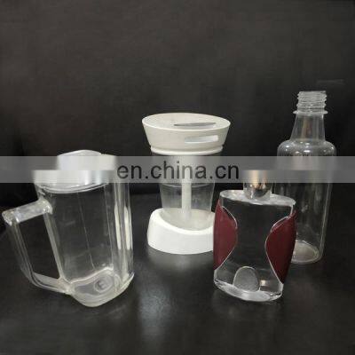 Transparent PMMA PC parts cup bottle of household juicer injection mold processing precision plastic shell  manufacturing