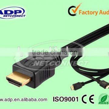 High quality HDMI cable support 4k*2k 3D