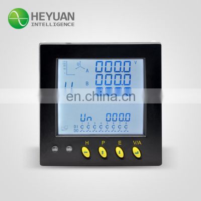 3 Phase LCD Digital AC Panel Multifunction Smart Energy Meter