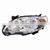 Aftermarket car parts for OE original headlight for Corolla 2011 2012 2013 U.S. type head lamp