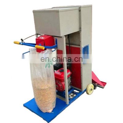 Paddy grain collecting and bagging machine rice bagging machine
