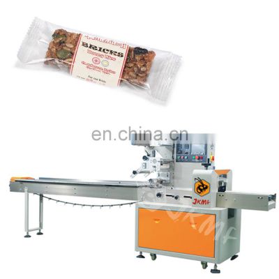 Automatic Bread Clip / Energy Bar Chocolate Pillow Packaging Machine Manufacturers