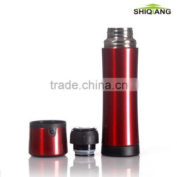 2013 new shape steel vacuum thermo sports bottle with color finishing BL-1045