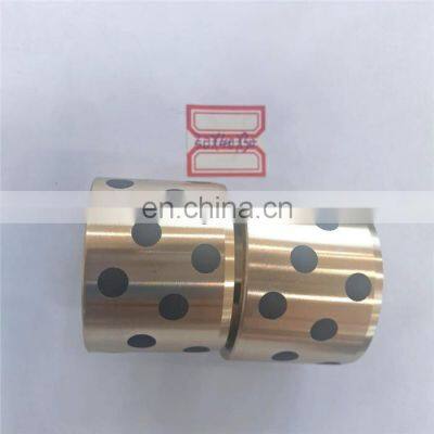 Multiple size high quality Sintered graphite brass excavator bushing 30*40*30mm