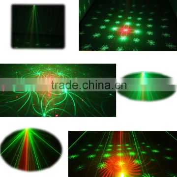 48 pattern 2 hole sound sensitive recessed ceiling laser light