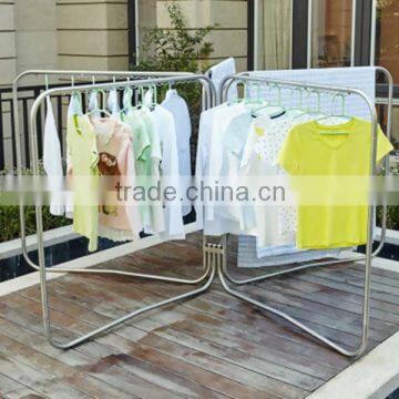 High quality stainless steel extendable clothing rack FB-60A