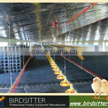 full automatic chicken shed design for broilers and chicekn