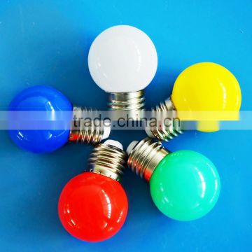 New product 1w mini colorfull E27 led bulb