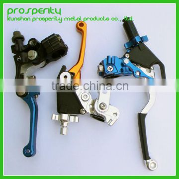 motorcycle spare part colorful brake lever/adjustable brake and clutch levers/cnc clutch brake levers