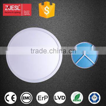 TUV CE RoHS 4050lm 600*14 AC220-240V best quality led round panel light for Europe