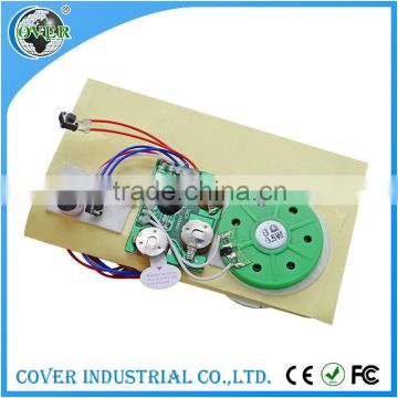 Factory record voice mini greeting card sound module