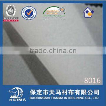 woven adhesive fabric Plain woven interlining fabric fusible 15D