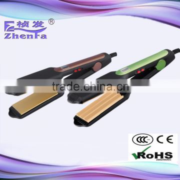 LED temperature control hair straightener fashion flat iron ZF-3222