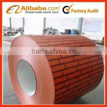 Decorative Materials Nice Styles Brick Pattern PPGI For Buildings and Constructions Steel Coils