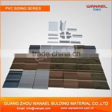 Wall Siding Board pvc wood plastic exterior wall cladding