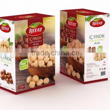 NATUREL HAZELNUTS ROASTED & BLANCHED 13-15mm 14-16mm