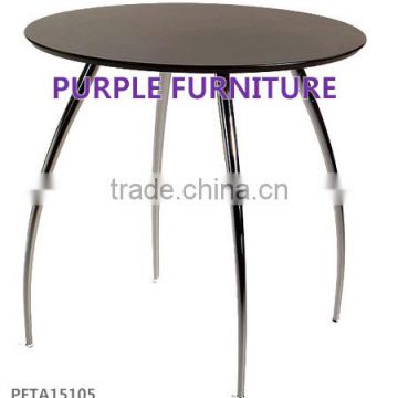Small dining table stainless steel frame coffee table