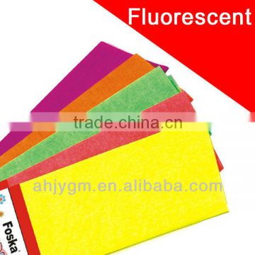 Gift/Promotion/Decoration Fluorescent Crepe Paper/solid color wrapping paper