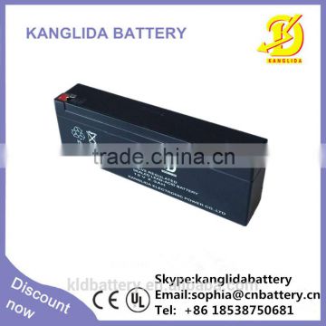The high quality low self-discharge battery 12v2.3ah sealed acid battery hot sale