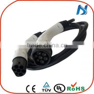 Khons type 2 female to male EV charging adaptor/32A 3phase type2 charging adaptor