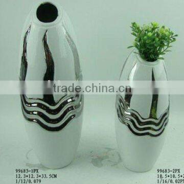 porcelain flower vase