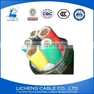 5 core cable insulated coated electrical power cable 5x120mm2 low voltage wire cable