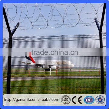 Aiport Usage BTO-22 hot galvanized concertina razor barbed wire(Guangzhou Factory)