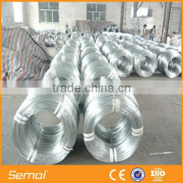 Hot sale high quality good price BWG 12-BWG 20 electrical galvanized binding wire with ISO 9001