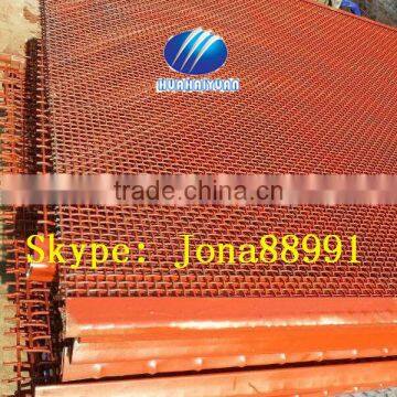 HHY 65Mn Cement vibrating screen mesh / sieve mesh screen