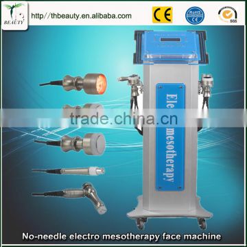 2017 Effective no-needle rf skin instrument skin care machine no-needle mesotherapy factory price