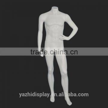 Fashion ghost headless display male mannequin for sale