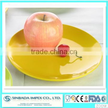 wholesale custom glazed ceramic plate
