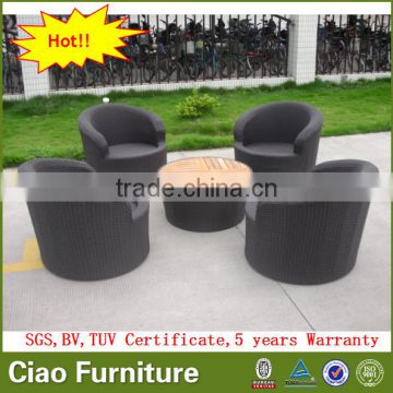 balcony small table set patio furniture rattan coffee table chair